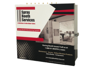 spray booth monitoring system