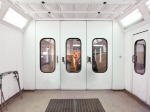 spray booth maintenance