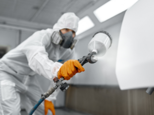 humidity in spray booths