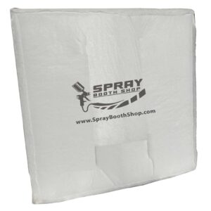 Spray Booth Ceiling Filter Panel with Internal Wire Frame – 20" x 25" (20 Panels)