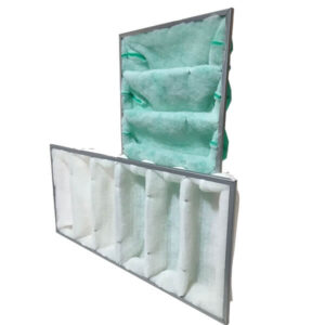 Blowtherm Paint Booth Bag Filter – High-Capacity 23.25" x 47" x 8" (6 Pocket, 2/Set)